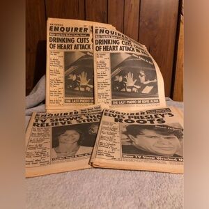 Vintage National Enquirer 1977